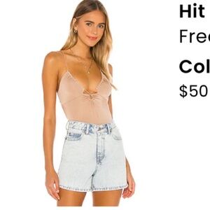 Hit Play nude free people body suit